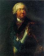 Johann Niklaus Grooth Portrait of Moritz Carl Graf zu Lynar wearing oil painting